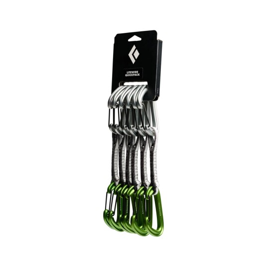 Black Diamond Litewire Quickpack 12 Cm Envy Green One Size Black Diamond Litewire Quickpack 12 Cm Envy Green One Size