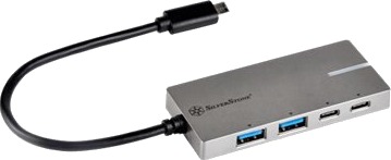 Hub Usb Silverstone 2X Usb-C + 2X Usb-A 3.1 Gen1 (Sst-Ep09c) Hub Usb Silverstone 2X Usb-C + 2X Usb-A 3.1 Gen1 (Sst-Ep09c)