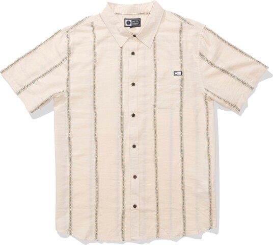 Salty Crew Men"s Parker Button Up Natural L
