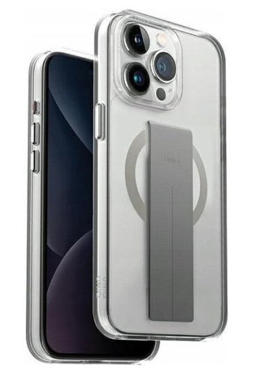 Uniq Heldro Magclick Ladedeksel til iPhone 15 Pro Max 6,7" Gjennomsiktig