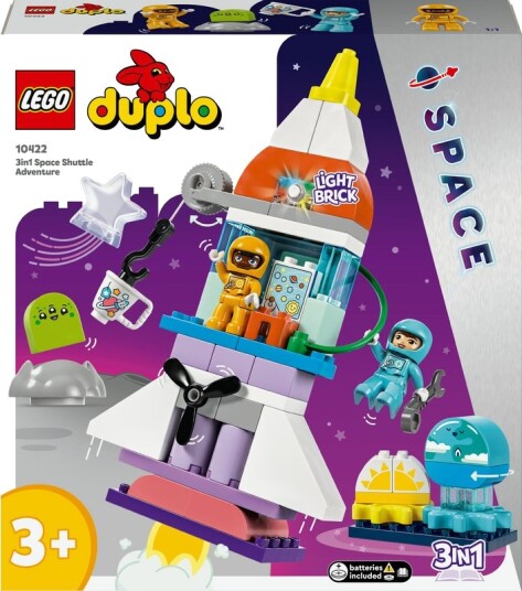LEGO DUPLO 3-i-1 Romfergeeventyr 10422 LEGO DUPLO 3-i-1 Romfergeeventyr 10422