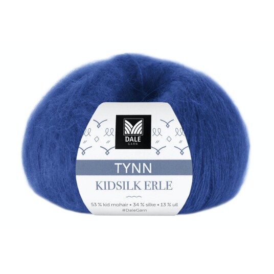 Dale Garn Dale Tynn Kidsilk Erle 4036 Kongeblå