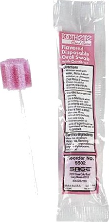 Toothette munnpensel u/ smak rosa 250 stk Toothette munnpensel u/ smak rosa 250 stk