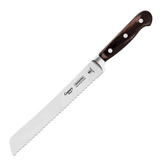 Tramontina   Polywood brødkniv 20 cm brun