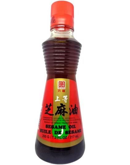 Sesam Olje Six Fortune 200 ml Taiwan Sesam Olje Six Fortune 200 ml Taiwan