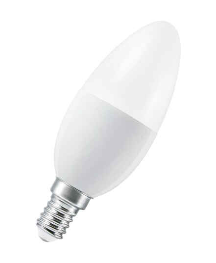 Ledvance Smart+ lyskilde, kerte, 5W, 2700K, E14, WiFi, matt, 3 stk.