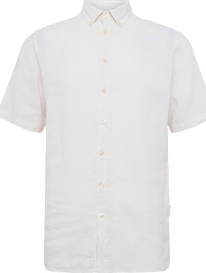 Casual Friday Cfanton Ss Linen Shirt White XL