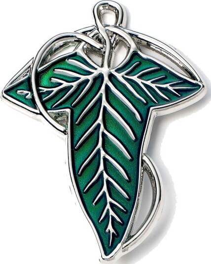 Ringenes Herre Pin Lorien Leaf Stor
