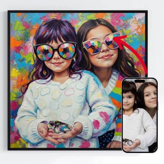 Namly Design Personalisert Plakat – Pop Art Kvadratisk AI Plakat POSTERSQUAREA0JOAX