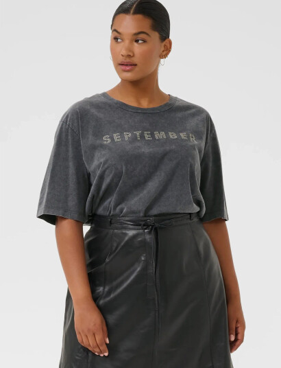 Kaffe Curve Kcserina T-Shirt - Grey - S