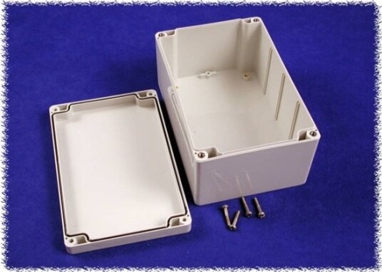 Hammond Electronics 1554V2gy Universalskap 240 X 160 X 90 Polykarbonat Grå 1 Stk