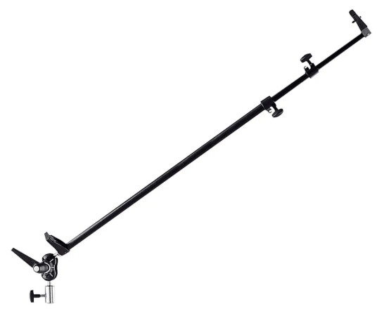 Avenger Teleskopisk Arm D705B Sort Reflektorholder 66 - 185cm Avenger Teleskopisk Arm D705B Sort Reflektorholder 66 - 185cm