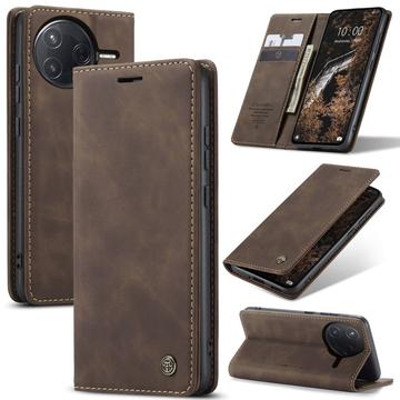 Caseme Xiaomi Poco F7 Ultra/F7 Pro 013 Series Lommebok deksel   Kaffe