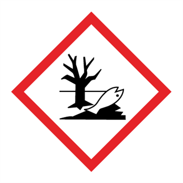Jo Safety GHS 09 faresymbol Miljøfare 100 x mm 250 stk etiketter på rull 132425