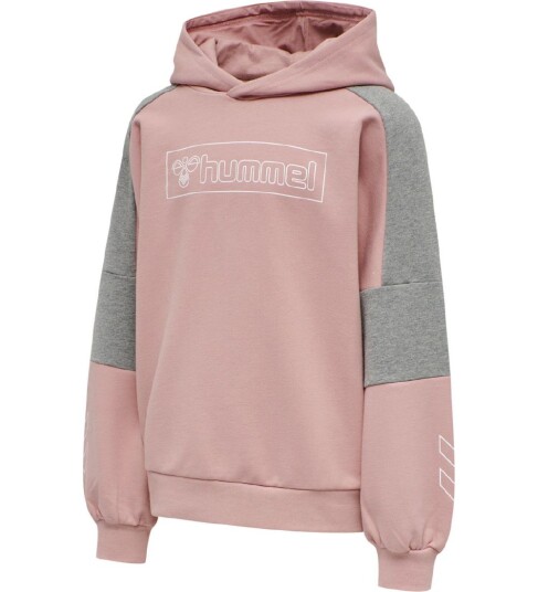 Hummel Hettegenser   HMLBoxline   Woodrose   Hummel   8 år (128)   Hettegenser   Rosa