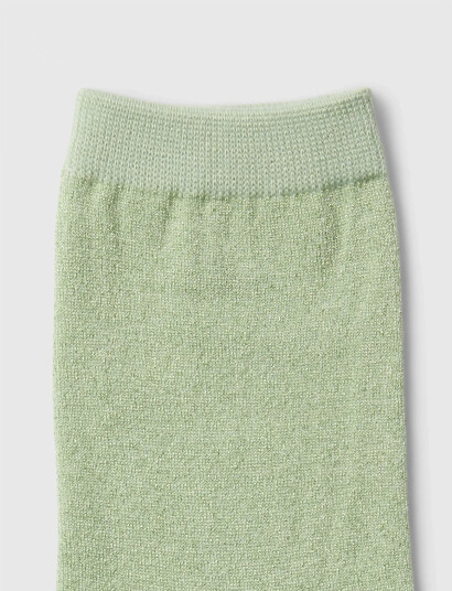 Selected Slfkim Sock   Green   ONE SIZE