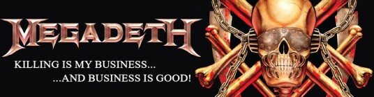 Megadeth  Killing Is My Business...  Magnetic Grill