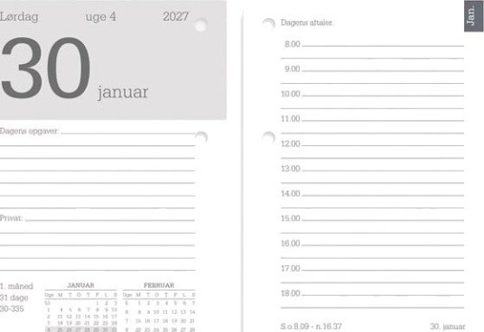 Mayland Blokkalender REFILL 2027