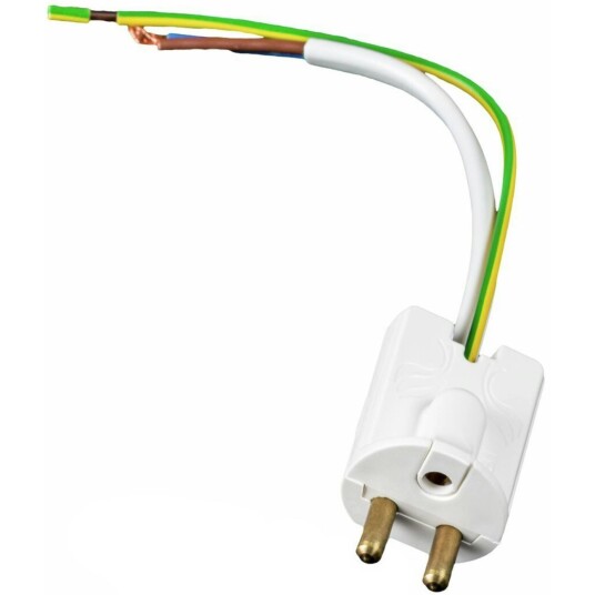 Stikkpropp med Ledning 14 cm Jordet Stikkpropp med Ledning 14 cm Jordet