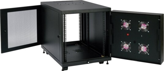 Eaton Tripp Lite Series Smartrack 12U Mid-Depth Rack Enclosure Cabinet 