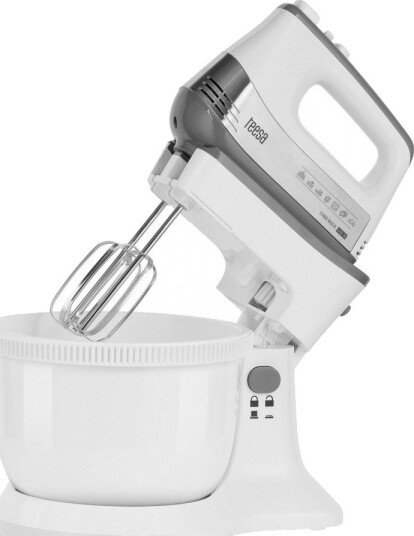 Teesa TSA3548 Håndmikser med roterende bolle - 500W, 3,4L - Hvit