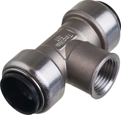Tee 18-1/2""-18Mm T/Indstik Rustfri