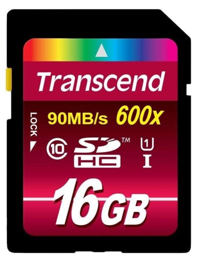 Transcend SDHC UHS-I 16 GB - Class 10 Transcend SDHC UHS-I 16 GB - Class 10