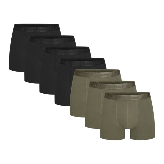 Urberg Men's Bamboo Boxers 7-pack Black/green S