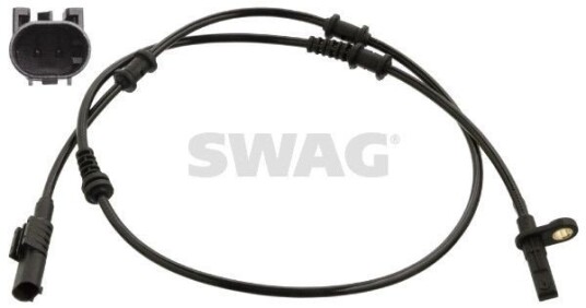 Sensor, ABS SWAG 10 10 6704