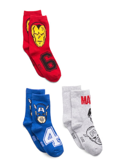 Marvel Socks - Multi/patterned - 23/26