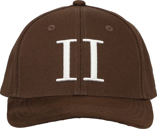 Les Deux Cap Baseball Cap Suede II Brun Les Deux Cap Baseball Cap Suede II Brun