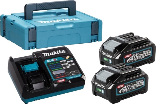 Makita Batterisett 40V Xgt  2X4,0Ah Batteri Og Lader
