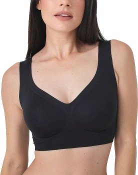 sassa BH Bonded Micro Bustier Svart Small Dame