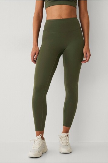 Ellos Studio Treningstights Studio Tights Flat Front Core Grønn