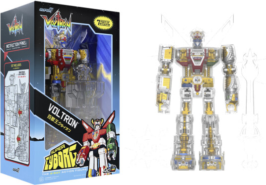 Voltron Super Cyborg Voltron Clear