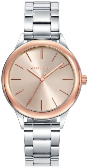 Viceroy Dameklokke 401034 97 Classic Gullfarget/Stål Ø36 mm