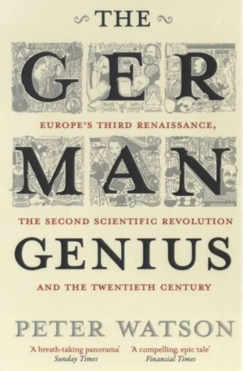 The German Genius Av Peter Watson