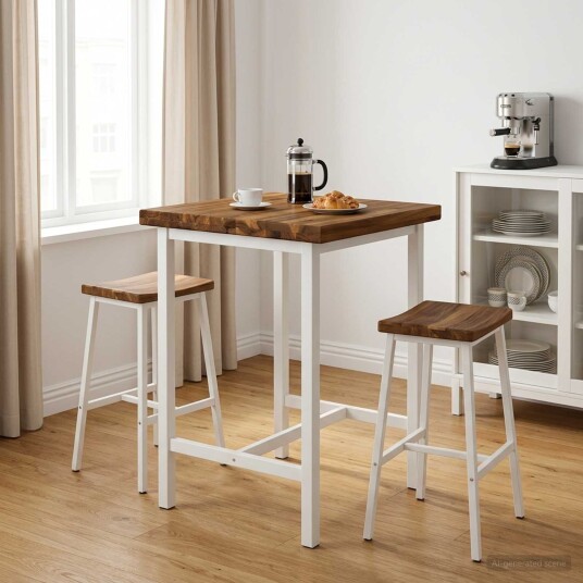 vidaXL Rektangulær Bordplate 30 x 30 x 3,2 cm Torget Solid akasietre