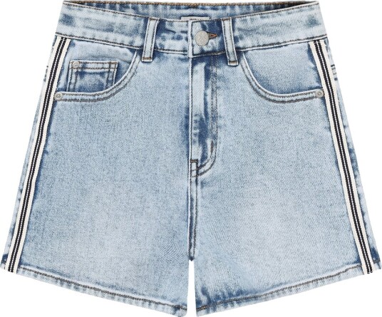 Indian Blue Jeans Shorts   Bred   Brukt Light Denim   Indian Blue Jeans   14 år 164   Shorts   Blå