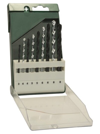 Bosch 9 delers bor sett: Metall HSS R/stein 3,0 mm x 61 mm; 4,0 mm x 75 mm; 5,0 mm x 86 mm; 6,0 mm x 93 mm; 8,0 mm x 117 mm; 4,0 mm x 75 mm; 5,0 mm x 85 mm; 6,0 mm x 100 mm; 8,0 mm x 120 mm Bosch 9 delers bor sett: Metall HSS R/stein 3,0 mm x 61 mm; 4,0 mm x 75 mm; 5,0 mm x 86 mm; 6,0 mm x 93 mm; 8,0 mm x 117 mm; 4,0 mm x 75 mm; 5,0 mm x 85 mm; 6,0 mm x 100 mm; 8,0 mm x 120 mm