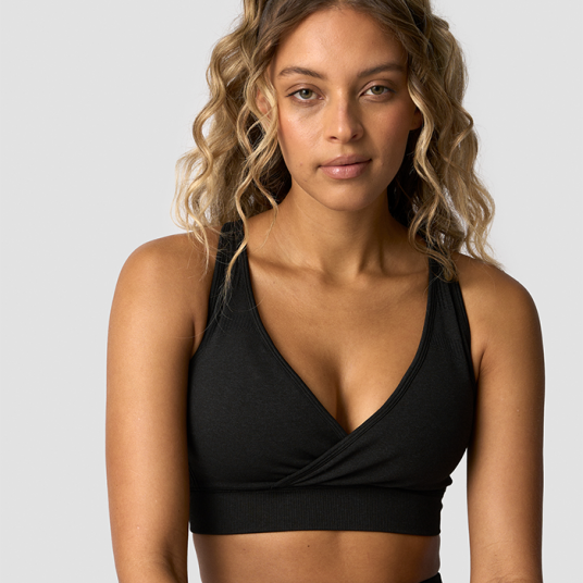 ICIW Soft Seamless Adjustable Sports BH - Svart L