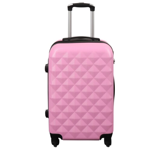 Borg Living Trolley i rosa - Hard ABS / polykarbonat Borg Living Trolley i rosa - Hard ABS / polykarbonat