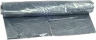 Spandepose 1.5Ltr B190xl250mm 15My Ldpe Grå,40 Stk/Rl   40 Stk.