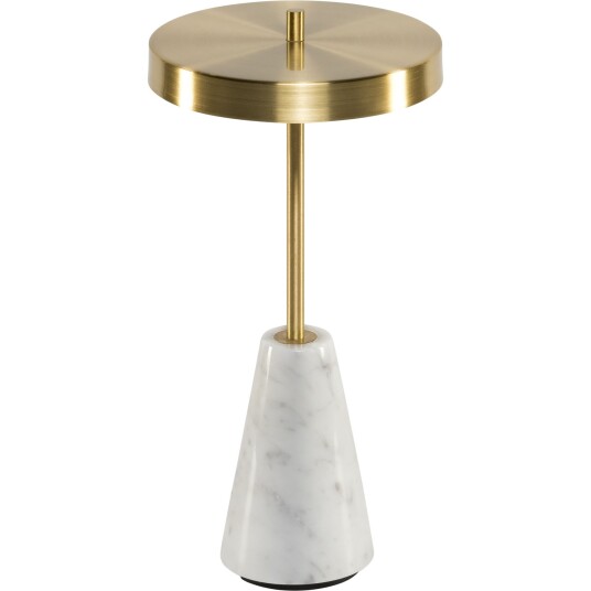 Broggi Marmo Bordlampe 147lm 7 Timer USB A Hvit Marmor Broggi Marmo Bordlampe 147lm 7 Timer USB A Hvit Marmor