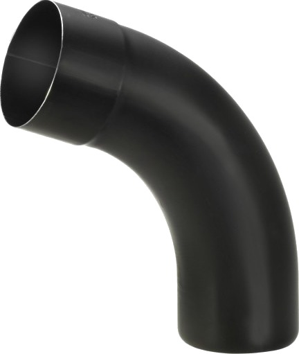 VMZINC Bend ANTHRA ZINC   for rundt nedløpsrør   60°/80 mm anthracite