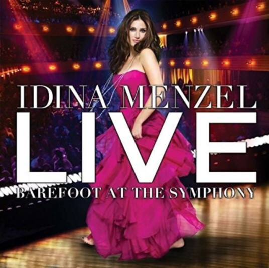 Idina Menzel Live Barefoot At The Symphony CD