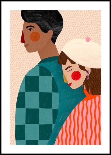 Be My Valentine Plakat / 30x40cm