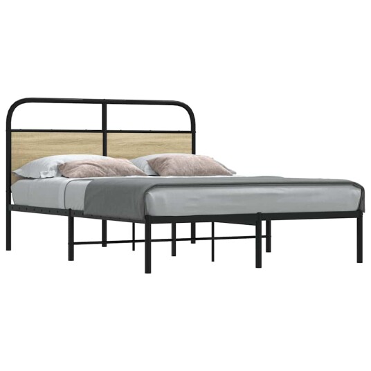  Sengeramme uten madrass sonoma eik 120x190 cm konstruert tre 8721158563491