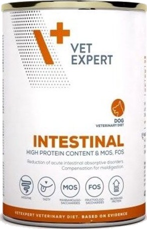 Vetexpert Veterinary Vet Expert Diet Intestinal Dog Våtfôr Til Hund 400 G