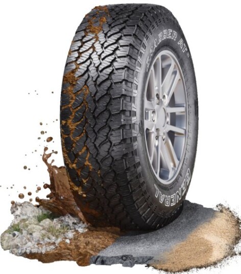 General GRABBER AT3 ( 255/55 R20 110H XL, med felgkant )
